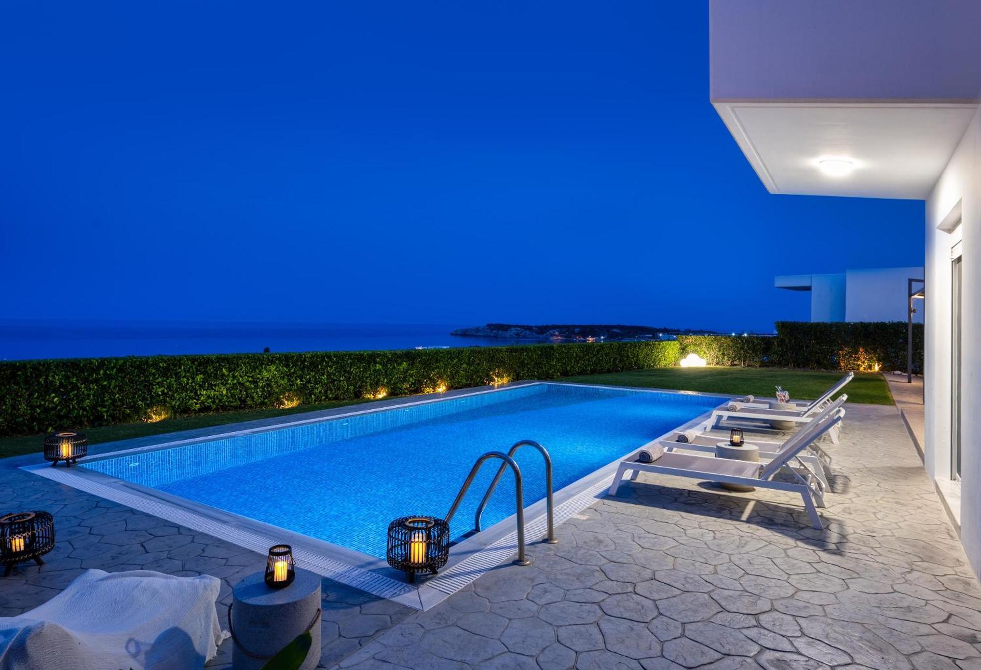 Hill & Sea View Villas Kolymbia Luaran gambar